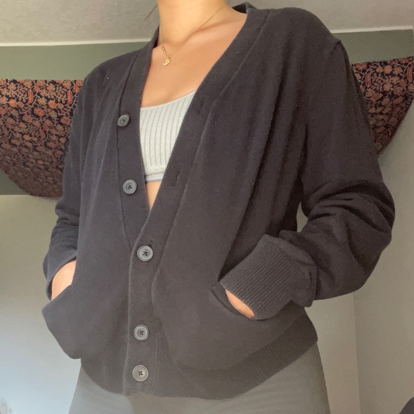 Navy Blue Tommy Hilfiger Cardigan - Picture 1 of 6